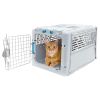 Small 19" Collapsible Plastic Pet Kennel, Pet Carrier, Dog, Cat, Small Animal