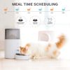 Instachew Purechew Mini Automatic Cat Feeder, Smart Food Dispenser for Cats and Dogs, Portions Control, Programmable Cat Supplies