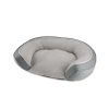 Arlee Step In Oval Round Cuddler Pet Dog Bed - Memory Foam - Chew Resistant - Large/Extra Large (choose your color)