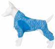 Pet Life Active 'Downward Dog' Heathered Performance 4-Way Stretch Two-Toned Full Body Warm Up Hoodie