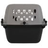 Hard-Side 36" Plastic Pet Kennel for Dogs