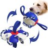 Creative Dog Interactive Frisbee Toy Pet Supplies Throwing Frisbee Outdoor Training Interactive Frisbee Football