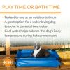 Pet Products Dog Pool & Pet Bath Blue X-Large 32 X 50 X 9 Inches